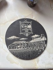 Decorative Slate Tile Jamaica Inn Cornwall Wall Plaque