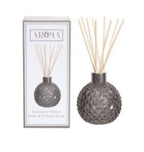 Grey lustre glass reed - lustre,