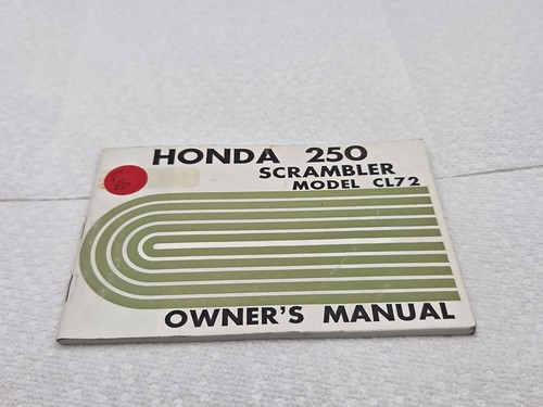 Honda 250 scrambler cl72 - honda,