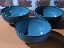 Denby Greenwich Rice Bowls X 3