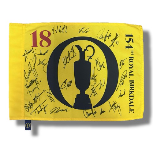 Signed the open golf - signed,
