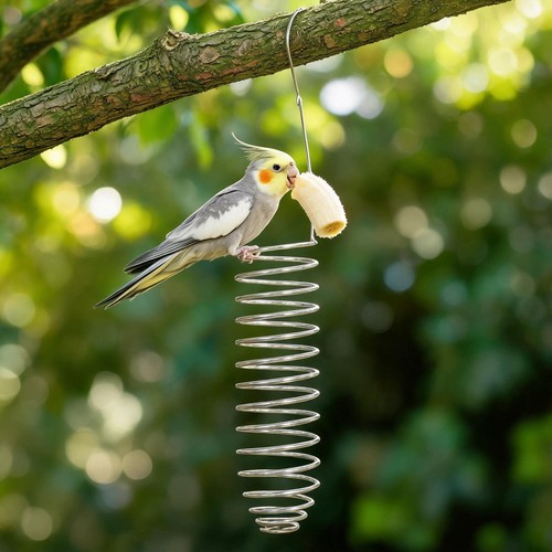 Stainless steel bird feeder - stainless,