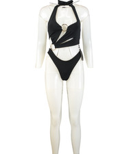 Louisa Ballou Black 2-piece