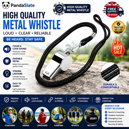Stainlesssteel referee whistle - referee,