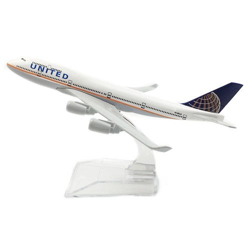 16cm united airlines - 16cm, b747