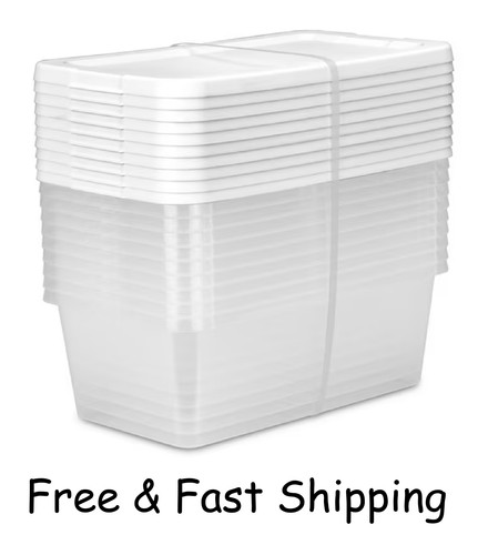 Sterilite clear storage - qt,