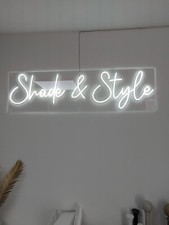 neon sign light shop