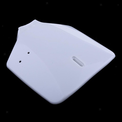 Front plastic number plate - front,