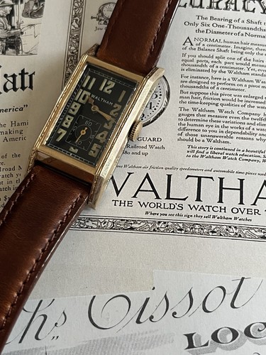 Waltham tank watch - waltham,