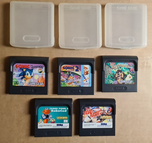 Sega game gear games sonic - 5x,