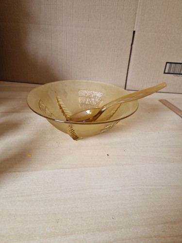 Vintage yellow glass - vintage,