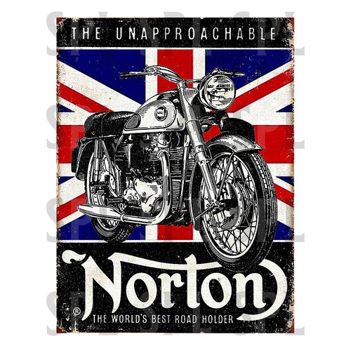 Norton motorcycle retro - motorcycle,
