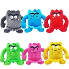 6Pcs Colorful Monster Plush