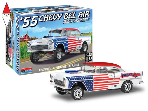 Monogram 1955 chevy bel - 1955,