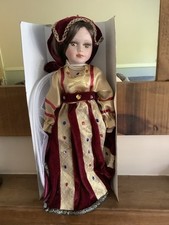 Regency Fine Arts - Anne Of Cleves Porcelain Doll Wife Of Henry VIII