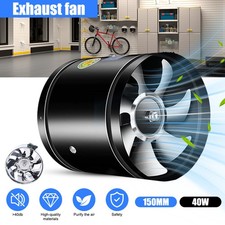 Inline Exhaust Booster Ducting