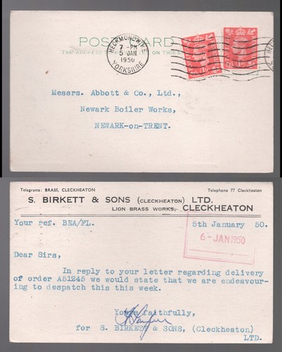 1950 kgvi heckmondwike - 1950,