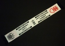 Salisbury City v Nottingham Forest Football Scarf 2006 FA Cup 2nd Round