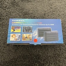 Wireless AV Sender Video Transmitter Receiver with IR Remote for DVD/DVR  I