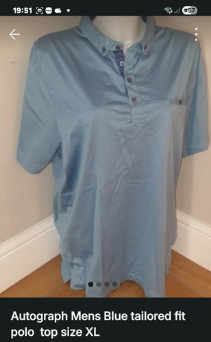 Autograph mens blue tailored - mens,