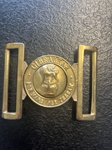 Royal marines brass belt - marines,