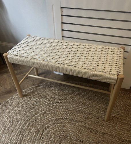Wooden pine long - -, woven