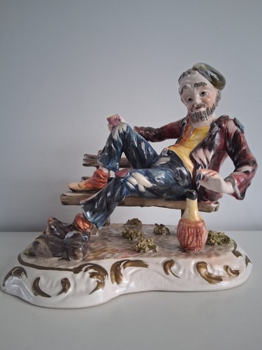 Capodimonte porcelain figurine - capodimonte,