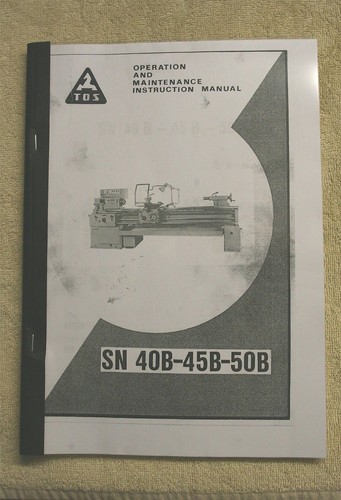 Tos sn40b 45b - tos, lathe