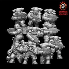 Space Dwarf Veteran Squad by