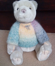 Gund Limited Edition grey mohair Teddy Bear, Heather