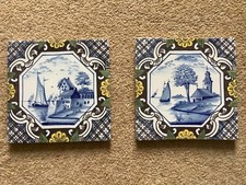 A PAIR OF ANTIQUE DUTCH DELFT