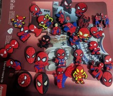 Spider-Man Croc Charms – Pack of 5 Fun Shoe Accessories for Spider-Man Fans