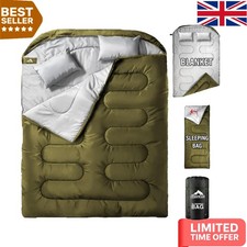 XL Double-Green Sleeping Bag