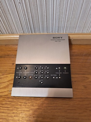 Vintage sony 705 - vintage, remote