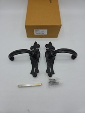 Ornate Black Latch Internal