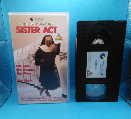 Sister act vhs pal video - vhs, tape