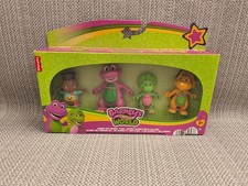 Fisher Price Barney's World Barney Hey Friends 4 Figure Character Pack