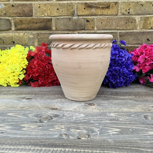 Terracotta pot hand made - by,