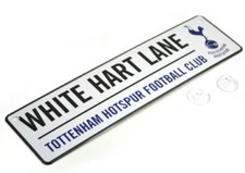 Tottenham Sign Street Stadium Metal Gift Hotspur Spurs Window Hang Car Present