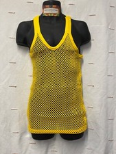 YELLOW - STRING MESH FISHNET