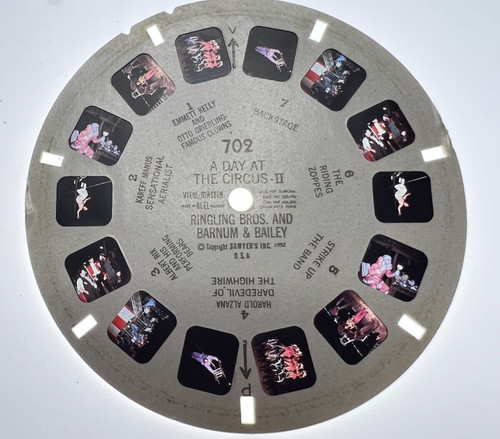 Vintage view master slide reel - view-master,