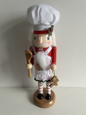 NEW CHRISTMAS NUTCRACKER SOLDIER BAKER CHEF GINGERBREAD XMAS ORNAMENT.  