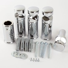 Universal Chrome Bracket For