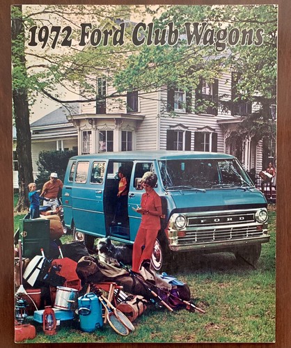 1972 ford club wagons van - club,