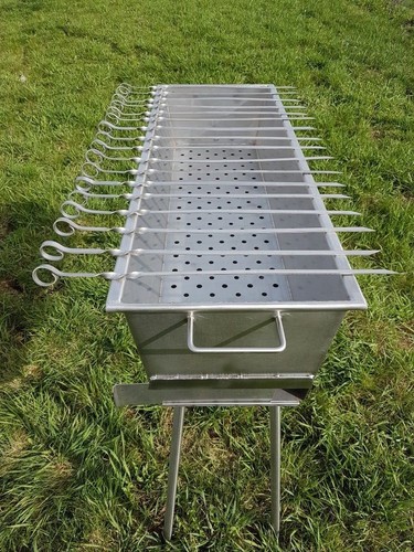 Stainless steel grill - , 800mm