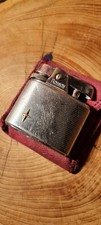Lovely  Battle Scarred Vintage RONSON Cadet Gas Lighter New Valves Working