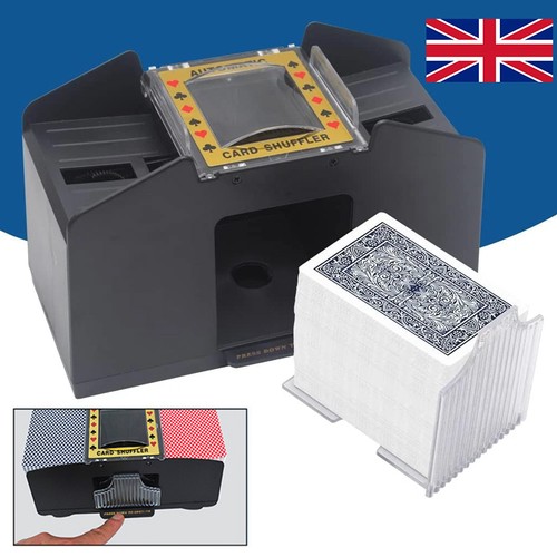 Deck card shuffling machine - deck,