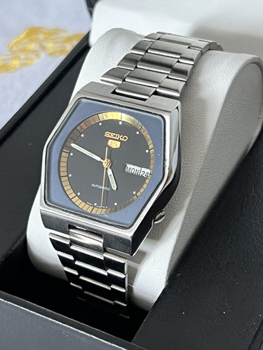 Seiko 6309 6100 blue - 6100, hexagon