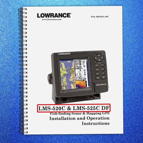 Lowrance lms 520c - lowrance, fish