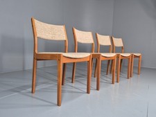4 Vintage Danish Dining Chairs